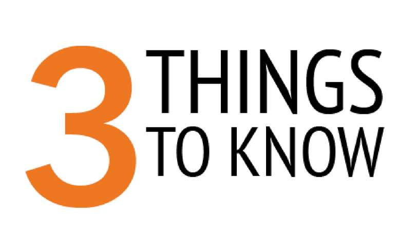 3 coisas para saber