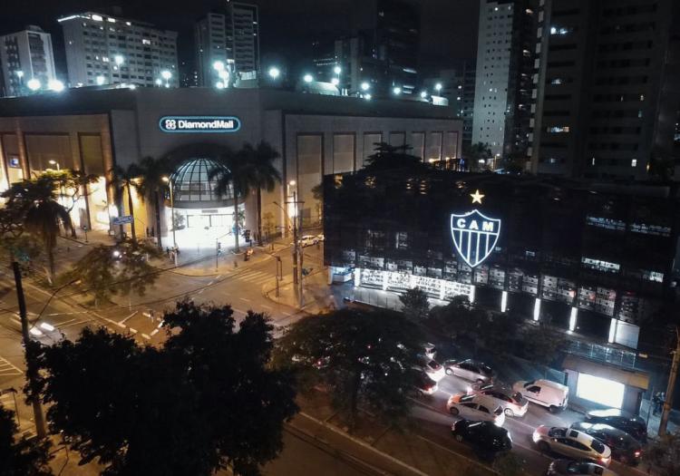 Atlético vendeu shopping Diamond Mall para a Multiplan (MULT3)