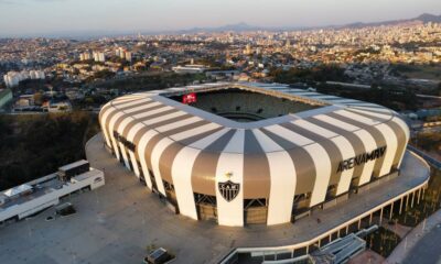 Atlético pode perder direitos de televisão da temporada de 2024 por dívida da Arena MRV