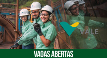 Vagas na Vale são abertas em Minas Gerais. Veja como candidatar